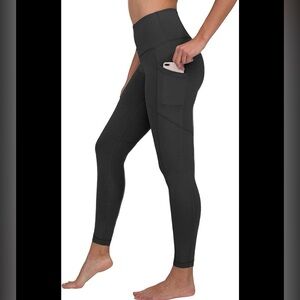 90 Degree By Reflex Super High Waisted Tummy Control Leggings with Pockets - XL